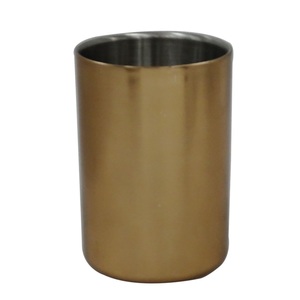 ถังน้ำแข็งผนังสองชั้นทำจากสเตนเลสสตีลสีทองแดงผสมสำหรับงานปาร์ตี้ทำความเย็นโลหะคุณภาพสำหรับความบันเทิงกลางแจ้ง - Product Image 5