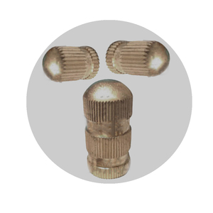 Échantillon gratuit Insert rond en laiton poli norme ISO M2-M6 pour applications industrielles Filetage M3 en provenance d'Inde - Product Image 1