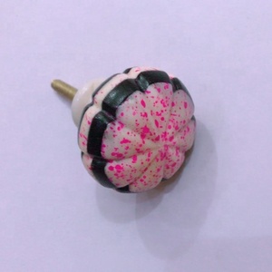 Perillas de Estilo Indio para Cajones, Forma Redonda, Perilla de Nácar, Manijas de Cuerno de Hueso, Perillas de Madera para Cajones, Puertas y Gabinetes - Product Image 3