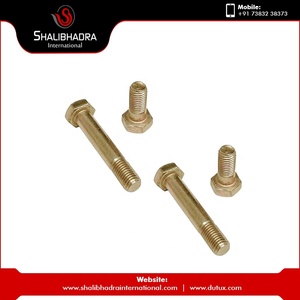 DIN Standard Compliant Silver Finish Brass Hex Insert <b>Bolt</b> From India - Product Image 4