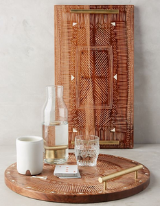 Juego de bloques de madera natural para picar queso con asa, nuevo diseño respetuoso con el medio ambiente, superventas - Product Image 3