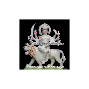 Marble Durga Statue - Product Image 1