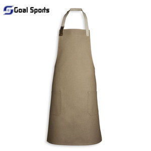 Custom Logo Design Leather Sleeveless Bib <b>Work</b> Wear <b>Apron</b> - Product Image 5
