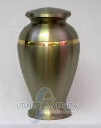 Laiton Crémation Memorial urne - Product Image 5