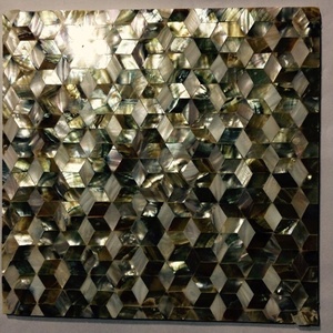 Coquille de mer décorative Mate carrelage mur intérieur carreaux belle décoration de la maison papier peint look par lametierartz - Product Image 2