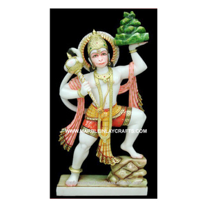 Indian God Statue Of Marble Hanuman - Product Image 1
