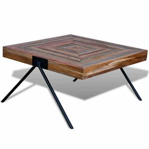 La plus nouvelle table basse de fer et de cuir de conception - Product Image 3