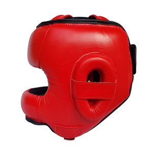 Reedot เครื่องหนังวัวแท้กรอบโลหะ,อุปกรณ์ศิลปะการต่อสู้แบบผสมป้องกันศีรษะสำหรับฝึกมวยไทย - Product Image 5