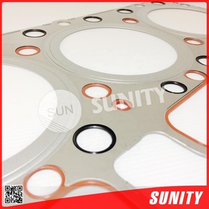 อะไหล่เครื่องกำเนิดไฟฟ้าดีเซลคุณภาพสูง ผลิตในไต้หวัน อะไหล่ทดแทน 6HAL-2 HAL-2 126629-01330 ปะเก็นฝาสูบ สำหรับยันมาร์ - Product Image 4