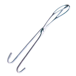 Forceps Obstétricaux Instruments Chirurgicaux Vétérinaires Acier Inoxydable Équipement Vétérinaire Mahersi - Product Image 1