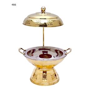 ทรงกลมค้อนการออกแบบการจัดเลี้ยงที่ให้บริการอาหารจาน Chafing สำหรับโรงแรมตารางแวร์ตกแต่งบุฟเฟ่ต์ที่ให้บริการจาน Chafing - Product Image 4