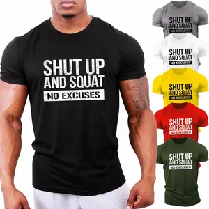 Best Whole sale Muscle gym men t shirts with custom printing made in Sialkot