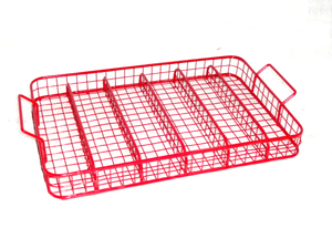 High Quality Brass Plated Metal Wire Mesh <b>Cutlery</b> <b>Basket</b> - Product Image 4
