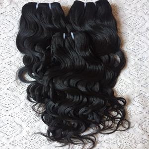 Cabello Humano Indio de la Mejor Calidad, Precio de Fábrica, Cabello Humano Virgen Indio Ondulado, Precios de Mayoreo, Cabello Asequible - Product Image 3