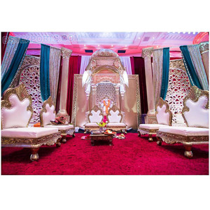 Panier de mariage indien à la mode, Mandap, Style traditionnel, ouvert, thème idéal pour un mariage - Product Image 1