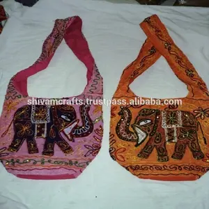indian fashion shoulder bags for ladies mix match designs