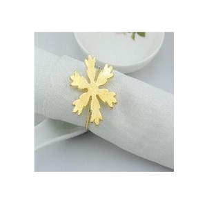 New latest brass napkin ring tabletop decoration use wholesale price brass napkin ring holder for cheap price from india - Product Image 3