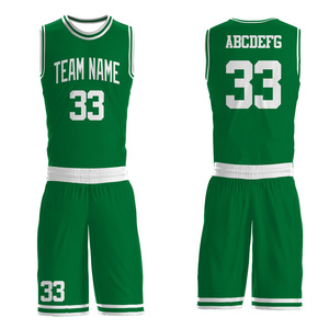 Uniforme de basket-ball ensemble sublimé personnalisé maillot et short pour jeune homme à séchage rapide respirant pour vêtements de sports d'équipe - Product Image 3