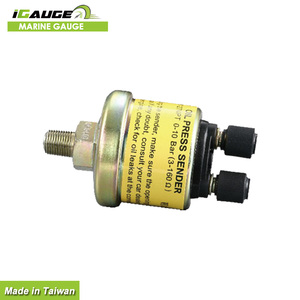 เกจวัดแรงดันน้ำมันแบบกลไกสำหรับเรือ ขนาด 52 มม. พร้อมเซ็นเซอร์และหน้าปัดมองเห็นได้ชัดเจน - Product Image 3