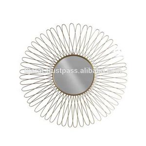 NEW STYLISH UNIQUE DESIGN WALL DECORATIVE MAKEUP MIRROR FOR HOME DECORATION AND HOTEL USE IN WHOLESALE PRICE - Product Image 5