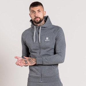 Conjunto Deportivo para Hombre de Felpa de Algodón Gris Carbón, Transpirable, con Cremallera, de Hawk Eye Sports (Se Acepta PayPal) - Product Image 2