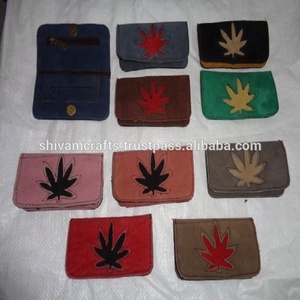 Pochette de tabac en laiton avec fermeture magnétique pour hommes, fait à la main en cuir suédé, avec motif coupé, vente en gros d'Inde - Product Image 5