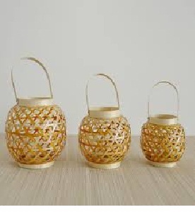 Venta al por mayor linterna de bambú de seda natural para el diseño de Vietnam - Product Image 6