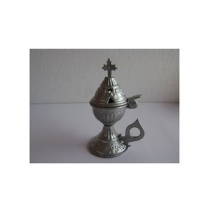 Quemador de Incienso de Latón Metálico Nuevo al por Mayor, Precio de Fábrica Personalizado, Quemador de Incienso para Iglesia - Product Image 1