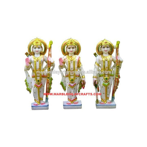 Hermosa estatua de mármol Ram Pariar - Product Image 1