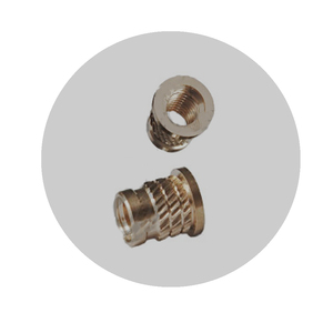 น็อตแบบกดทองเหลืองขัดเงาของผู้ผลิตอินเดีย - Product Image 1