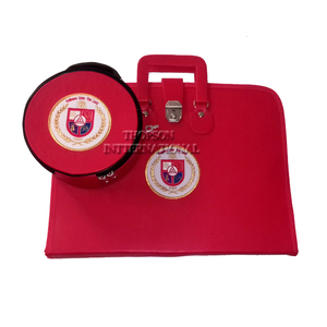 Tablier maçonnique Regalia étui souple Solution de rangement Durable pour broderie artisanat point de croix et couture maçonnique Regalia - Product Image 1