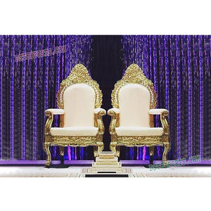 เก้าอี้งานแต่งงานแบบอินเดียเก้าอี้งานแต่งงานทองชุดเก้าอี้Mandap - Product Image 1