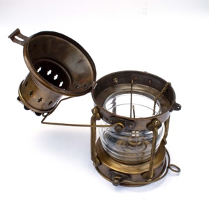 Beier — lanterne Vintage de 10 pouces, décoration nautique, Vintage, en acier, Kerosene, huile Maritime, vente en gros - Product Image 2