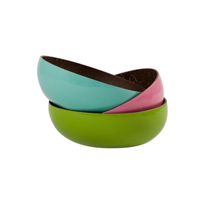 Tazón de coco ligero y duradero al por mayor de Vietnam para uso en exteriores - Product Image 1