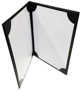 <b>A4</b> Customized Leather Eco-friendly Durable ADORA Brand Certificate Holder - Product Image 1
