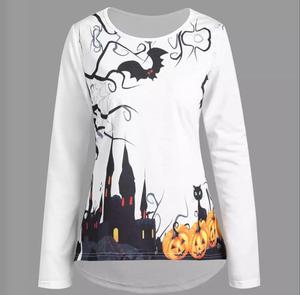 Mujer Otoño/Invierno nueva moda elegante versátil Color sólido cuello redondo manga larga Camiseta 3 paquete señoras estilo variedad elección - Product Image 5