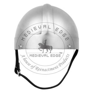 Casco antiguo de hierro normando de la mejor calidad, modelo corintio griego pulido con coleccionables de arte, fábrica India Original - Product Image 1