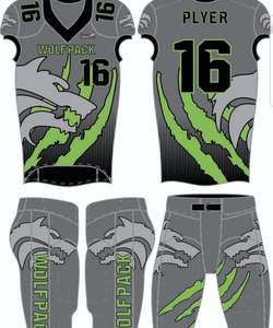 เสื้อเจอร์ซีย์อเมริกันฟุตบอลออกแบบใหม่เสื้อพลัสไซส์ผ้าโพลีเอสเตอร์ระบายอากาศได้ดี - Product Image 6