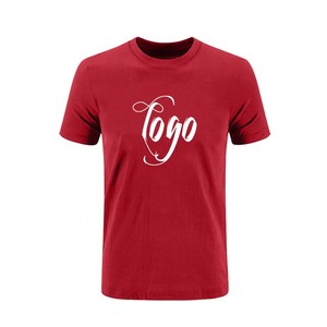 OEM alta calidad logotipos personalizados moda hombres Slim Fit camisas de manga corta Casual Camiseta de algodón peinado logotipo personalizado - Product Image 4