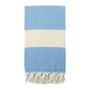 100% Cotton Yarndyed Dobby Weave Herringbone Bath Table Cloth Eco-friendly Durable 100x180cm <b>Turkish</b> Yarn Dyed Beach Fouta Home - Product Image 1