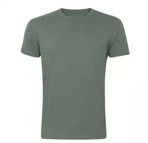 Factory Wholesale Bulk Men's short Sleeve Custom Print Slim Fit T Shirt Collection from Bangladesh