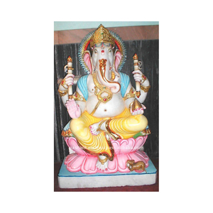 Ganesha-estatua de mármol Makrana - Product Image 1