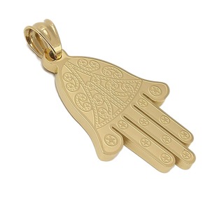 Caliente ojo egipcio de buena suerte Fatima Hamsa mano COLLAR COLGANTE - Product Image 6