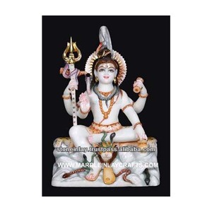 Marble Shankar God Statue - Product Image 1