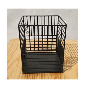 ตะกร้าผลไม้ลวดตาข่ายสามสีสำหรับตกแต่งตะกร้าเก็บผลไม้ดีไซน์ใหม่ - Product Image 4