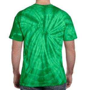 OEM Été 2024 Nouveau Vortex Tricolore Psychédélique High Street Fashion Cotton T-shirt Tie Dye T-Shirt Short Sleeve Men' T-shirt - Product Image 4