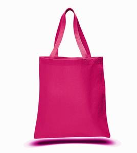 Bolsas de mano cuadradas de algodón ecológico 100% para uso doméstico en aviones, estilo plegable teñido liso para compras de niños y mujeres - Product Image 1