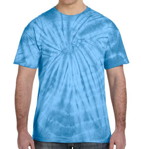 Vente en gros T-shirt court personnalisé 100% coton pour hommes, couleur unie de base à manches courtes, respirant, grande taille, teinture par cravate - Product Image 3