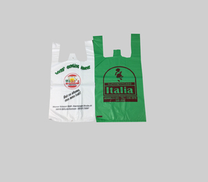 high quality plastic bags with handle made in Vietnam - Product Image 1