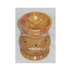 เตาน้ำมันหอมระเหยสำหรับตกแต่งหินสบู่ - Product Image 1